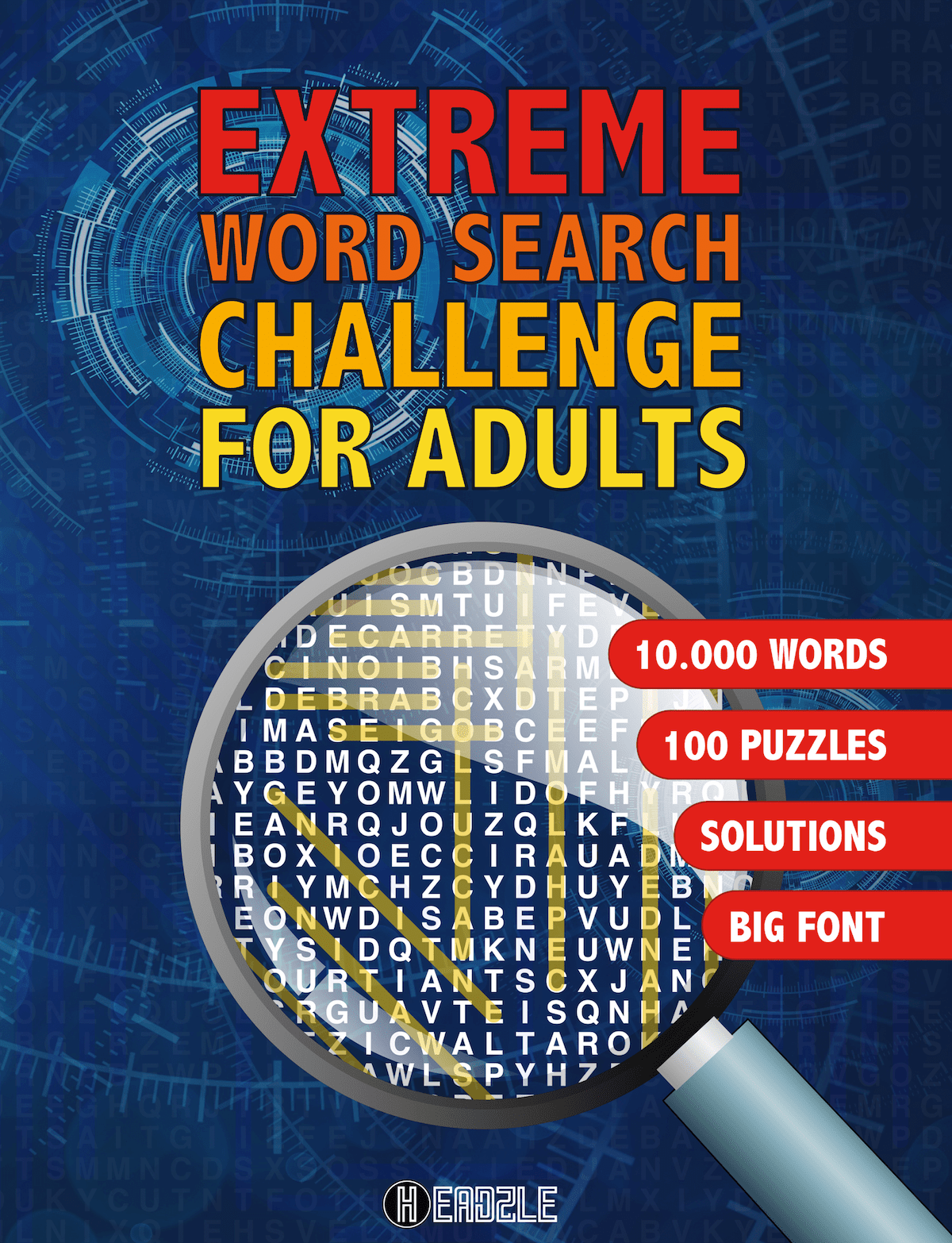 Extreme Word Search Challenge For Adults